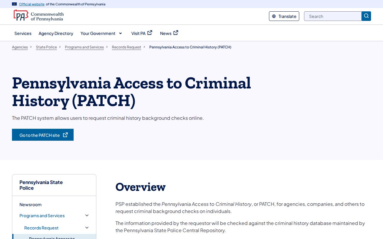 Bradford County sex offender lookup comparison with the Pennsylvania PATCH overview