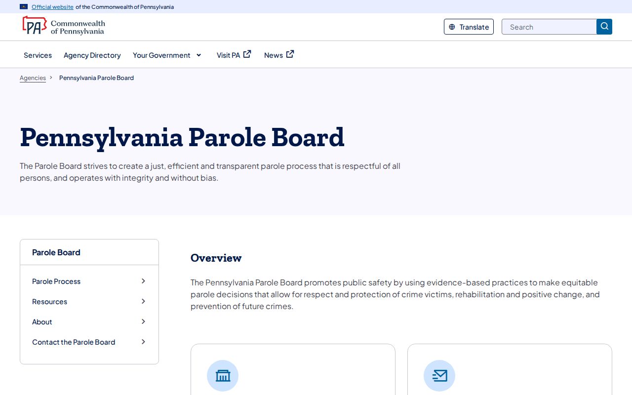 Bradford County Towanda criminal records Pennsylvania Parole Board